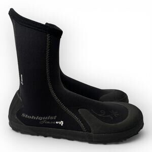 Stohlquist Womens 9 Tideline 5mm Neoprene Kayak Water Boots Water Shoe Black